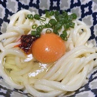 レンジで簡単☆花椒香るぶっかけうどん